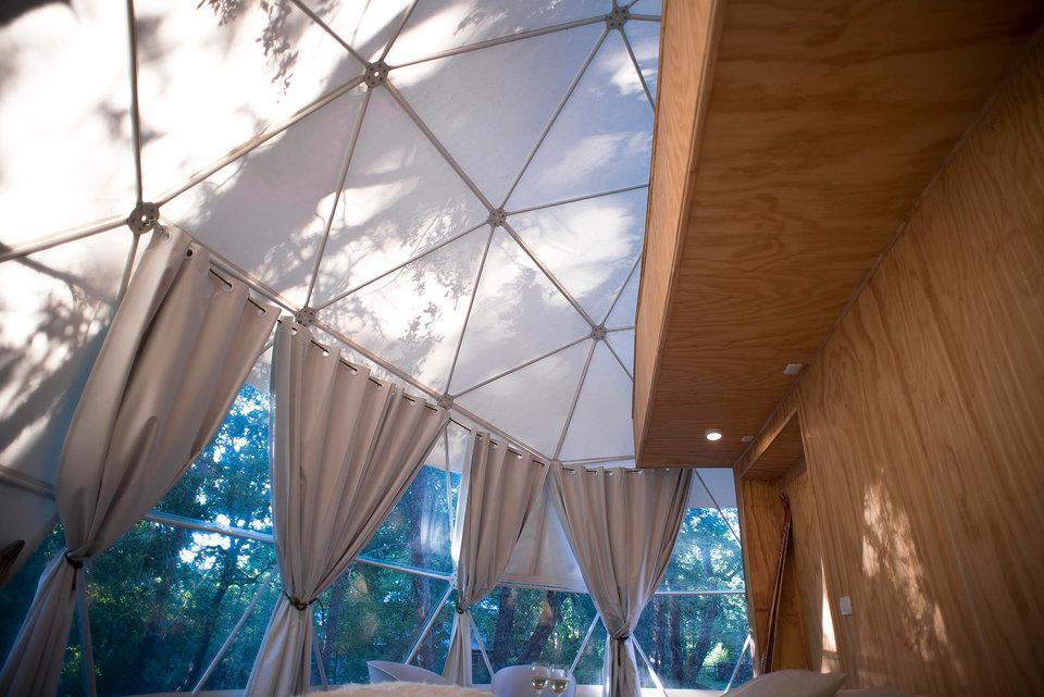 Glamping Domos Treepod Hotel Лас Транкас Екстериор снимка